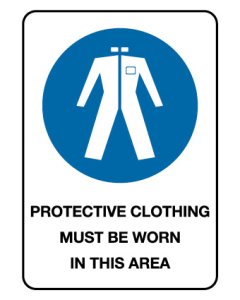 Mandatory Sign - PROTECTIVE CLOTHING MUST BE WORN